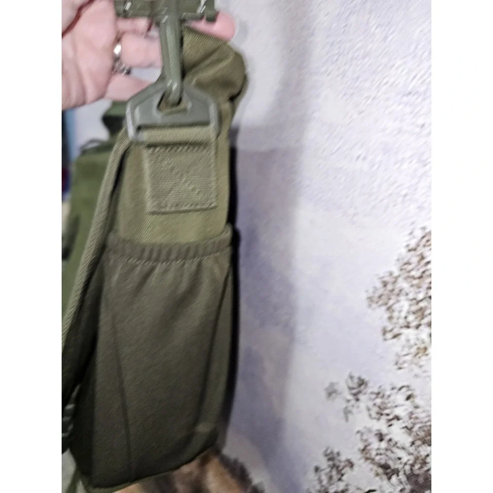 LAPG LA Police Gear Olive Green Tactical Messenger Shoulder Bag
